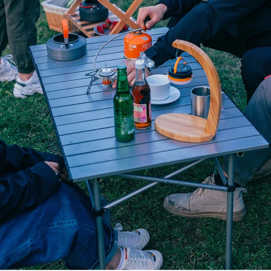 Outdoor Folding Table and Chair Portable Camping Picnic Barbecue Self Driving Tour Mesa Plegable Foldable Camping Picnic Table