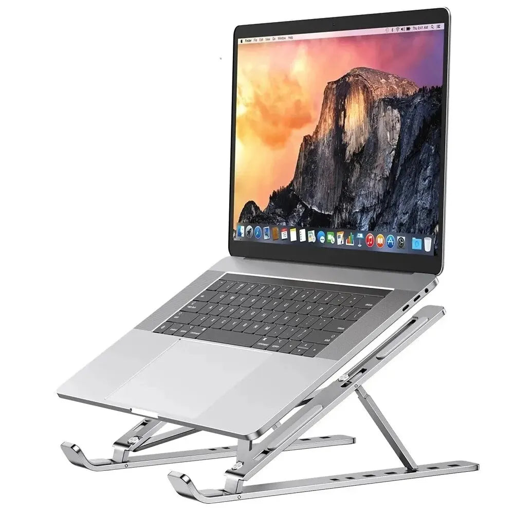 Portable Laptop Stand Aluminum Notebook Support Computer Bracket Macbook Air Pro Holder Accessories Foldable Lap Top Base