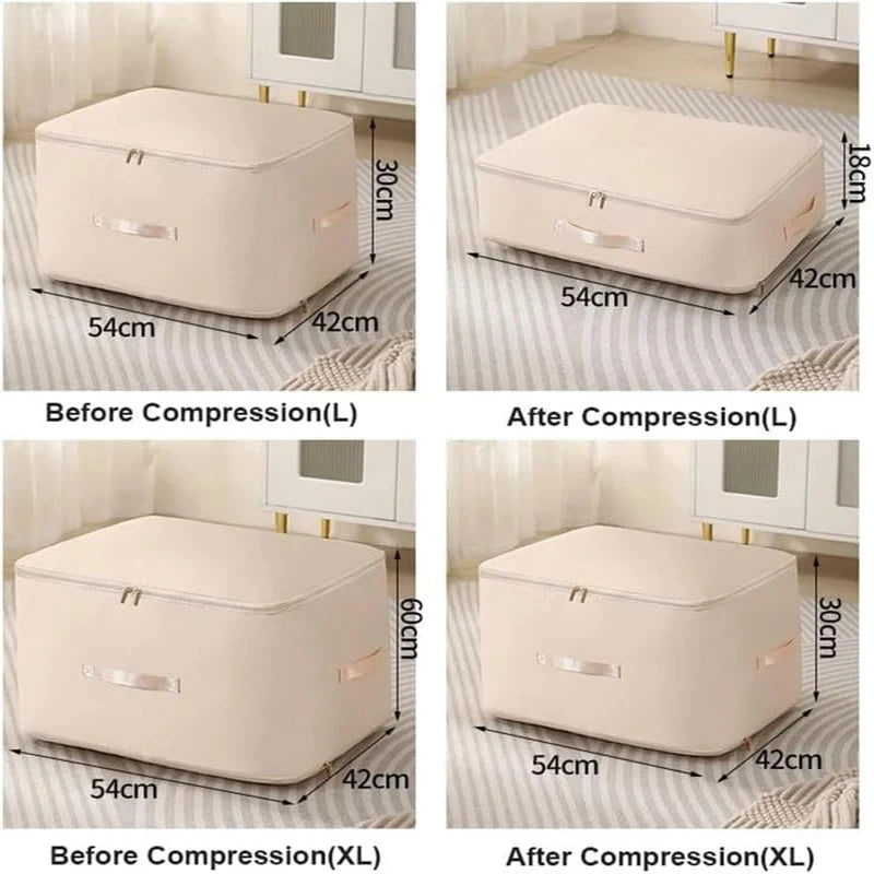 Compression Storage Bag Compression quilt bags large storage for quilts Ultra Self Compression Organizer Comforter Storage Bag