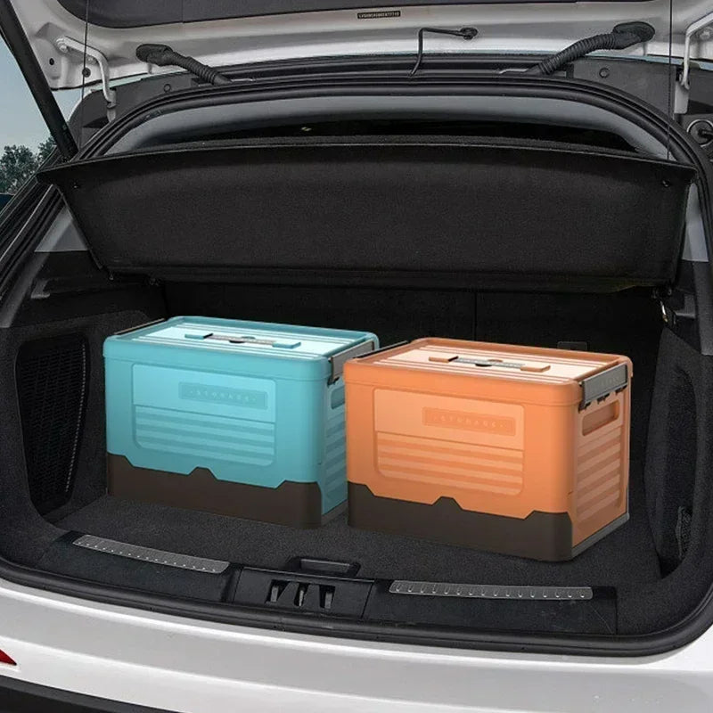 1PC Foldable Storage Box for Closet Large Capacity Toys Clothes Snacks Books Shoes Plastic Box for Home Car